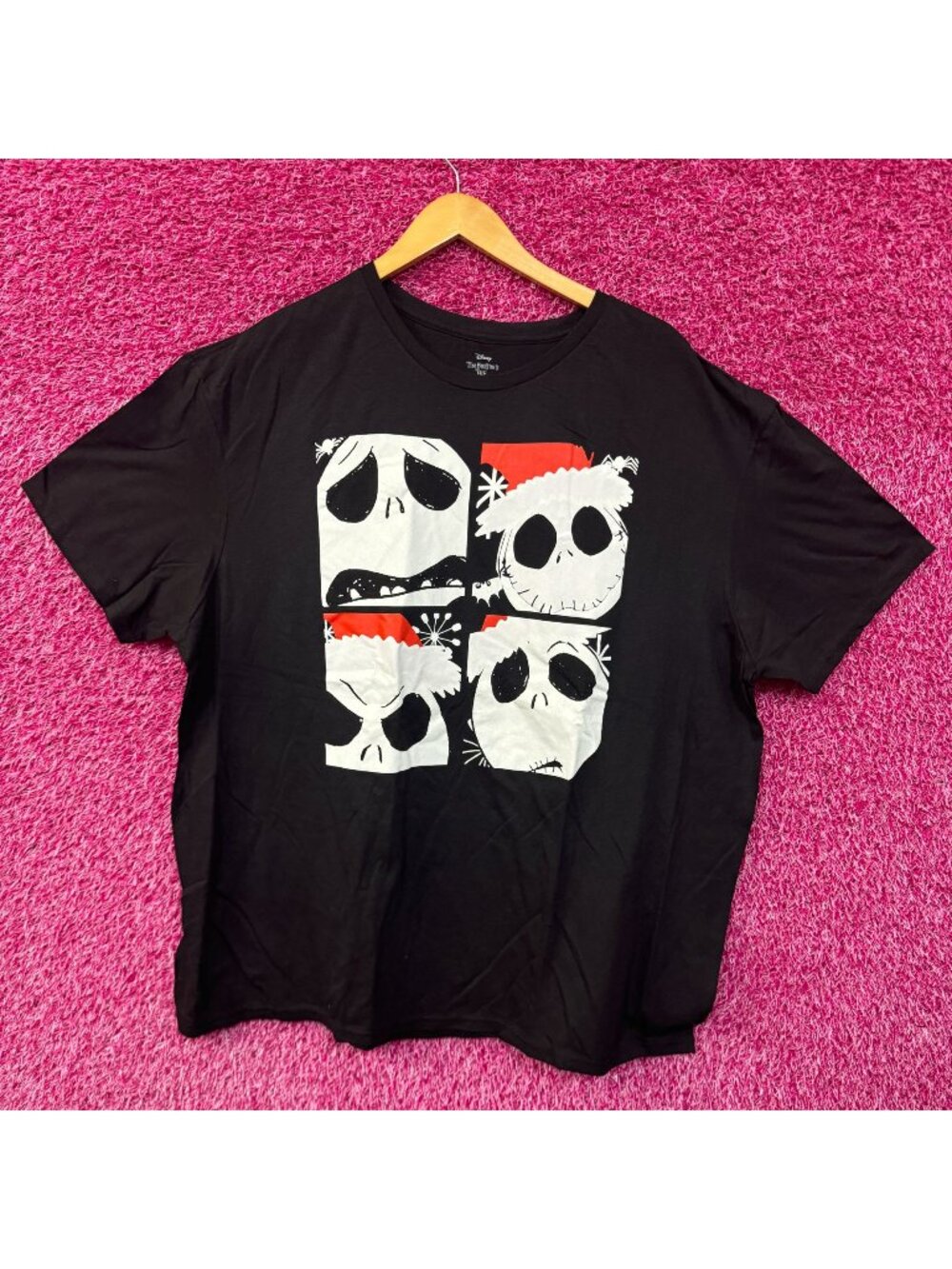 Jack Skellington Sandy Claws Emotions T-shirt size 2XL